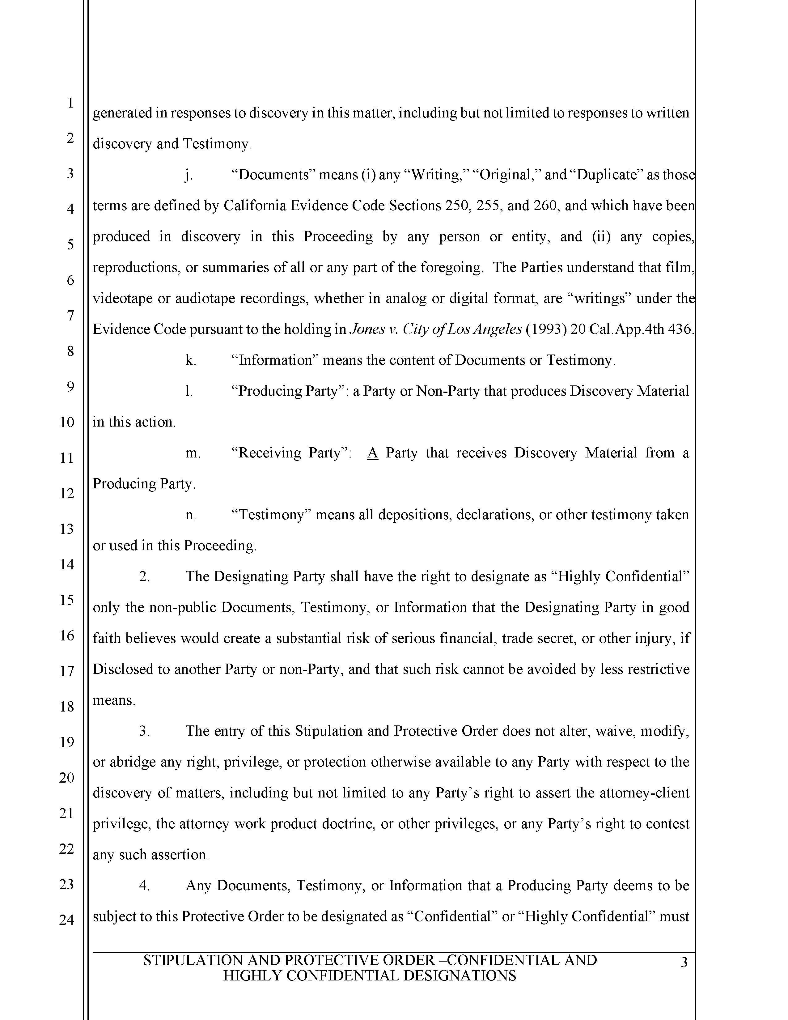 Protective Order Page 3